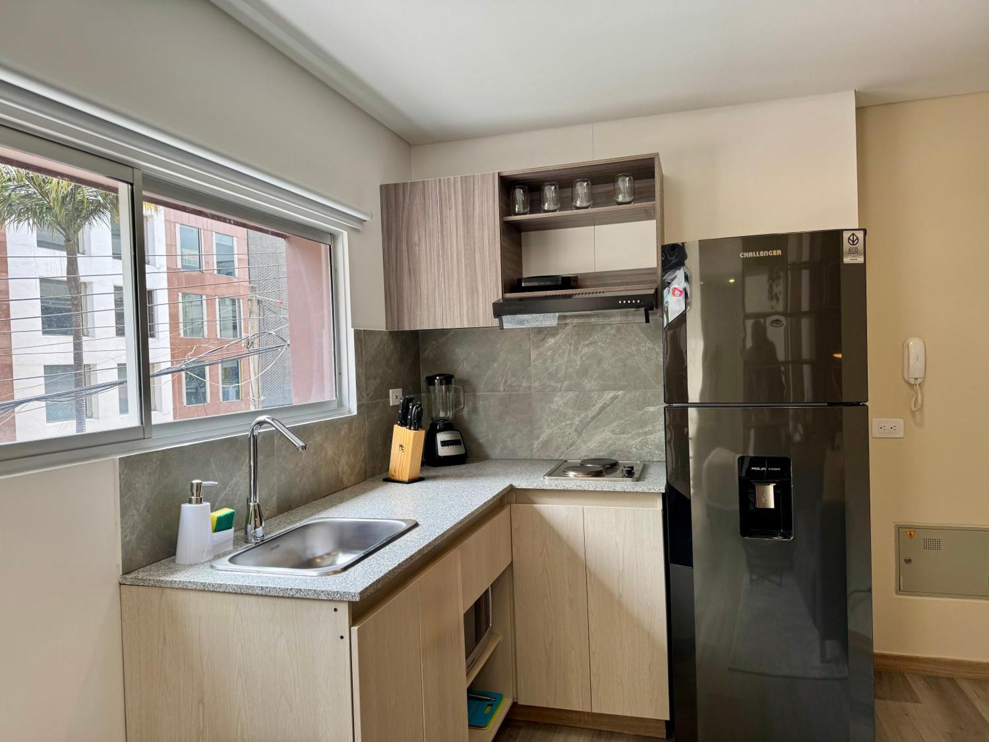 Apartamento Cozy Loft In 93 Park Bogotá